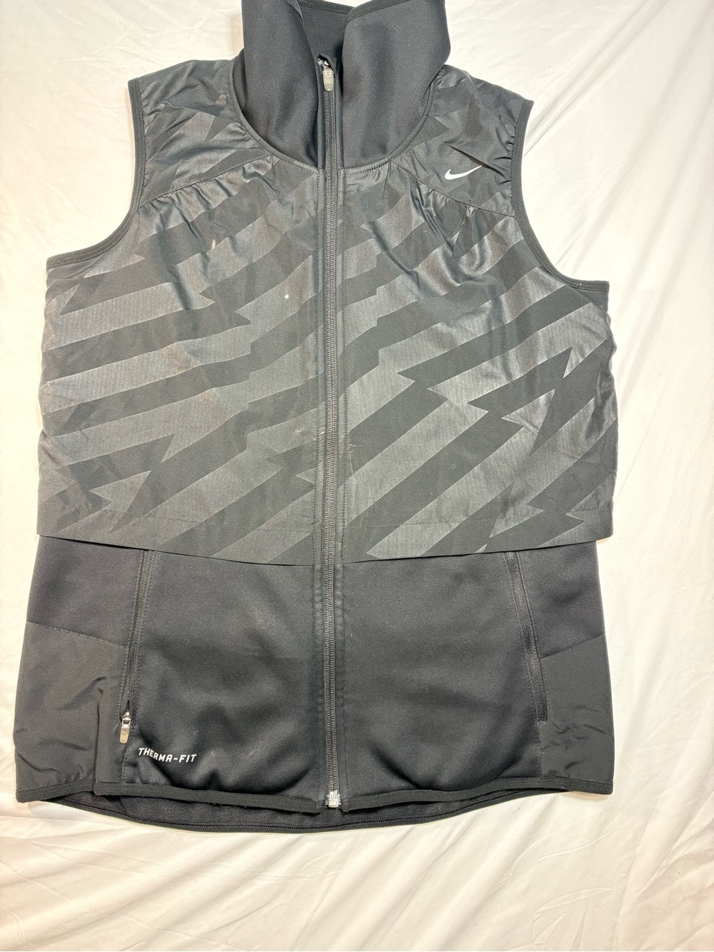 Nike therma-fit repel golf running vest for men sz M